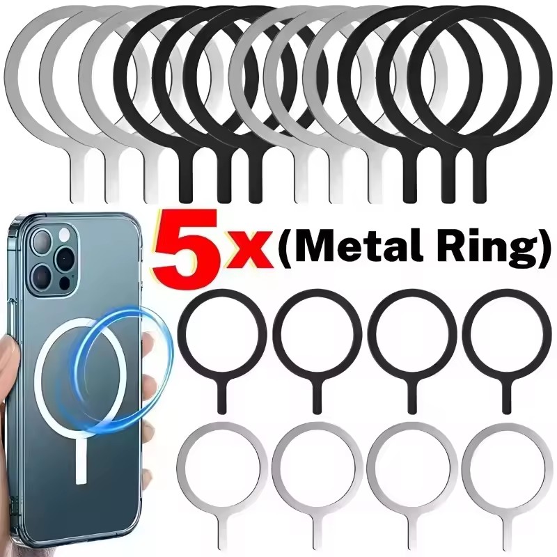 Car Phone Holder - Uniwersalna metalowa płytka magnetyczna ze stali