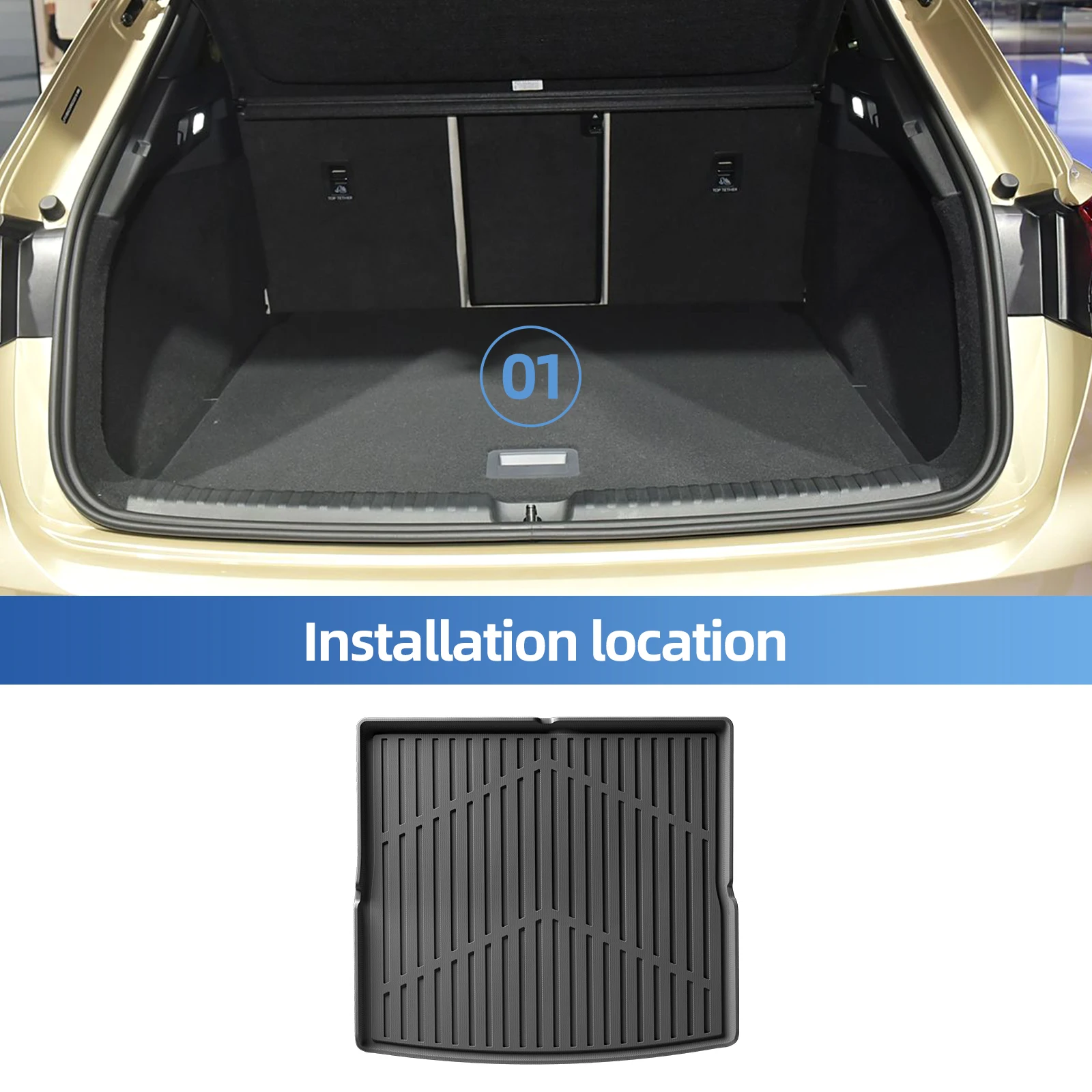 Car Floor Mat - Smabee do Audi Q4 E-tron 2022-2025