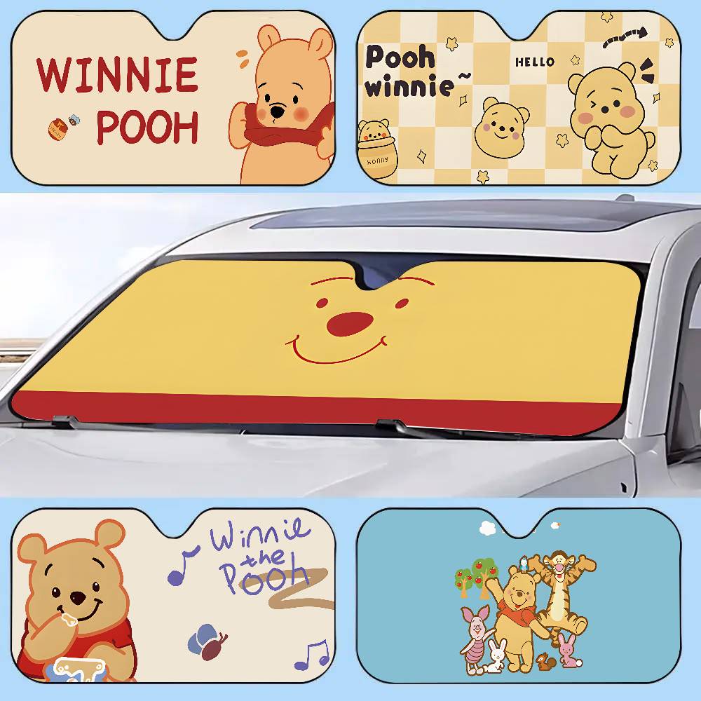 Windshield Sun Shade - W-Winnies-The-P-Poohs Osłona przeciwsłoneczna do samochodu, osłona