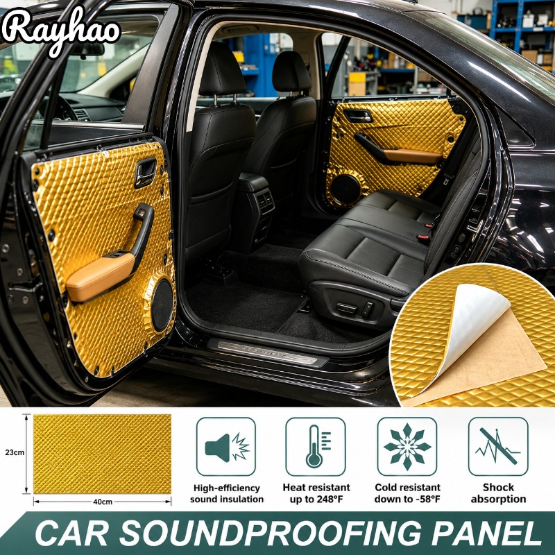Car Floor Mat - Mata dźwiękochłonna do samochodu, samoprzylepna folia