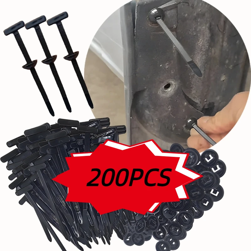 5-200 szt. Nylonowe opaski kab – Car Cable Organizer recenzja i cena