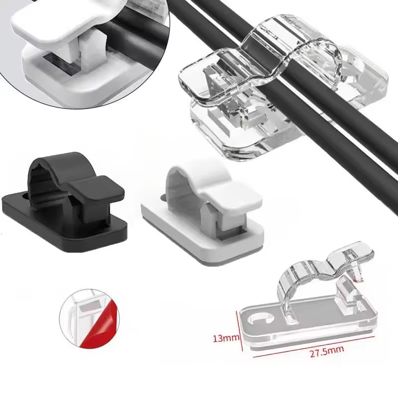 Samoprzylepne klipsy do kabli, – Car Cable Organizer recenzja i cena