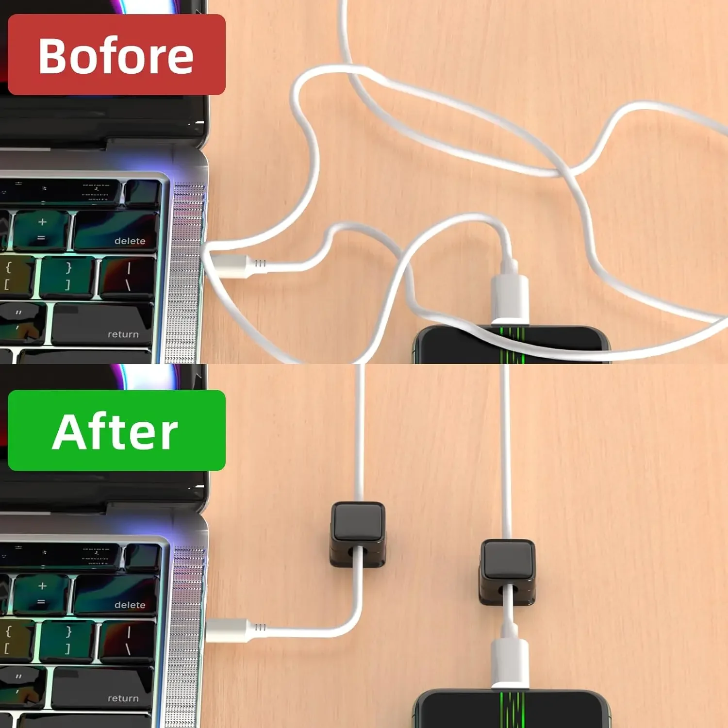 Mały organizer do kabli, magne – Car Cable Organizer recenzja i cena