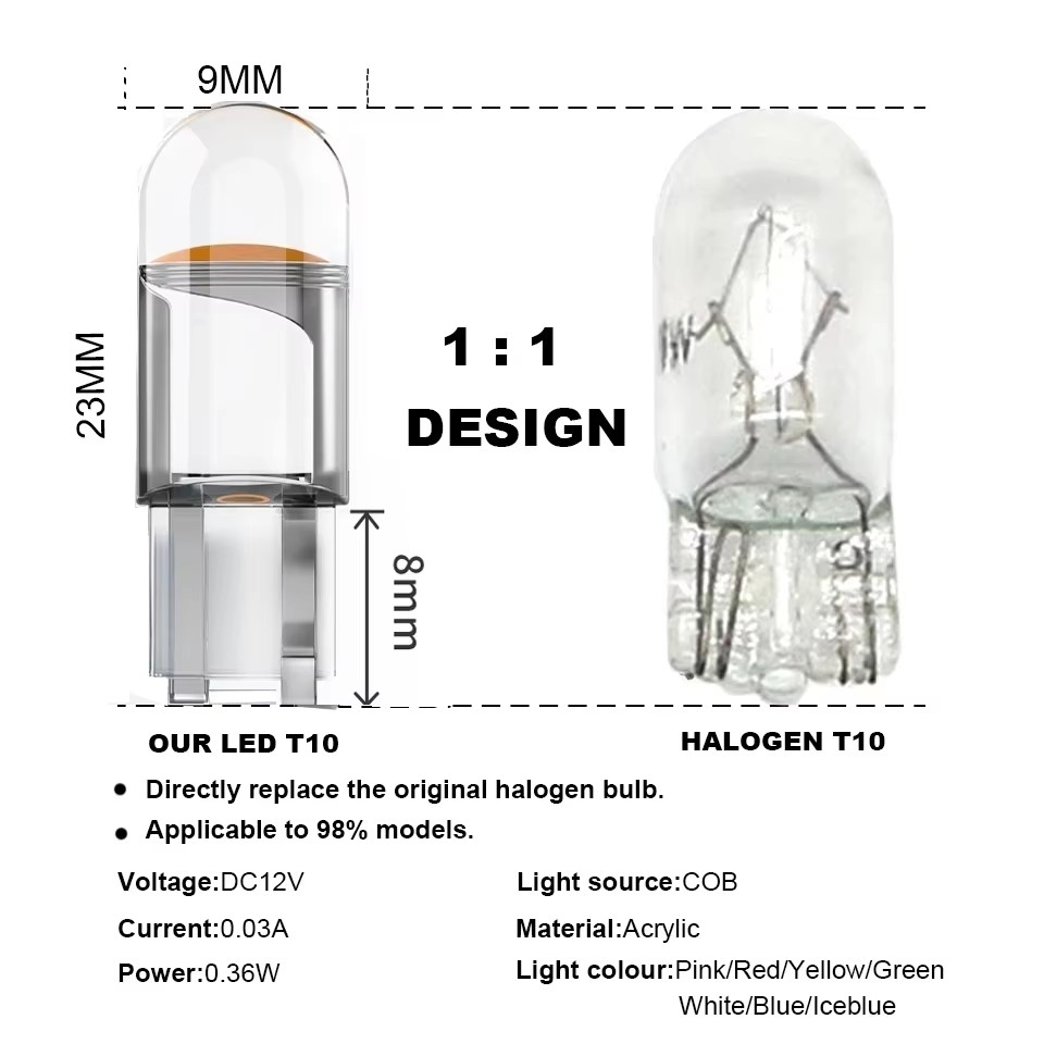 Super Jasne 10 szt. W5W 194 T1 – Car Led Light recenzja i cena